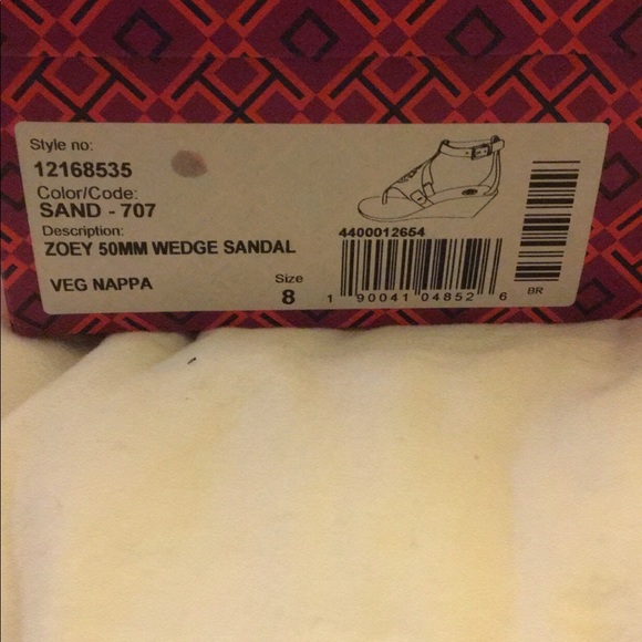 Tory Burch Zoey Wedge Sandals - Picture 5 of 6